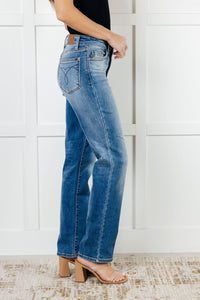 Hazel Blues® |  Nivea Vintage Wash Thermal Straight Jeans