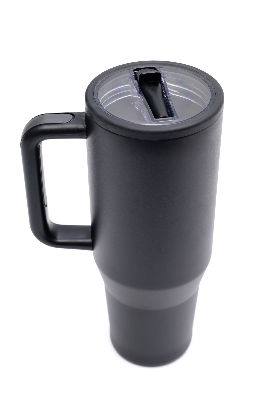 Hazel Blues® |  No Spill 40oz Tumbler in Black