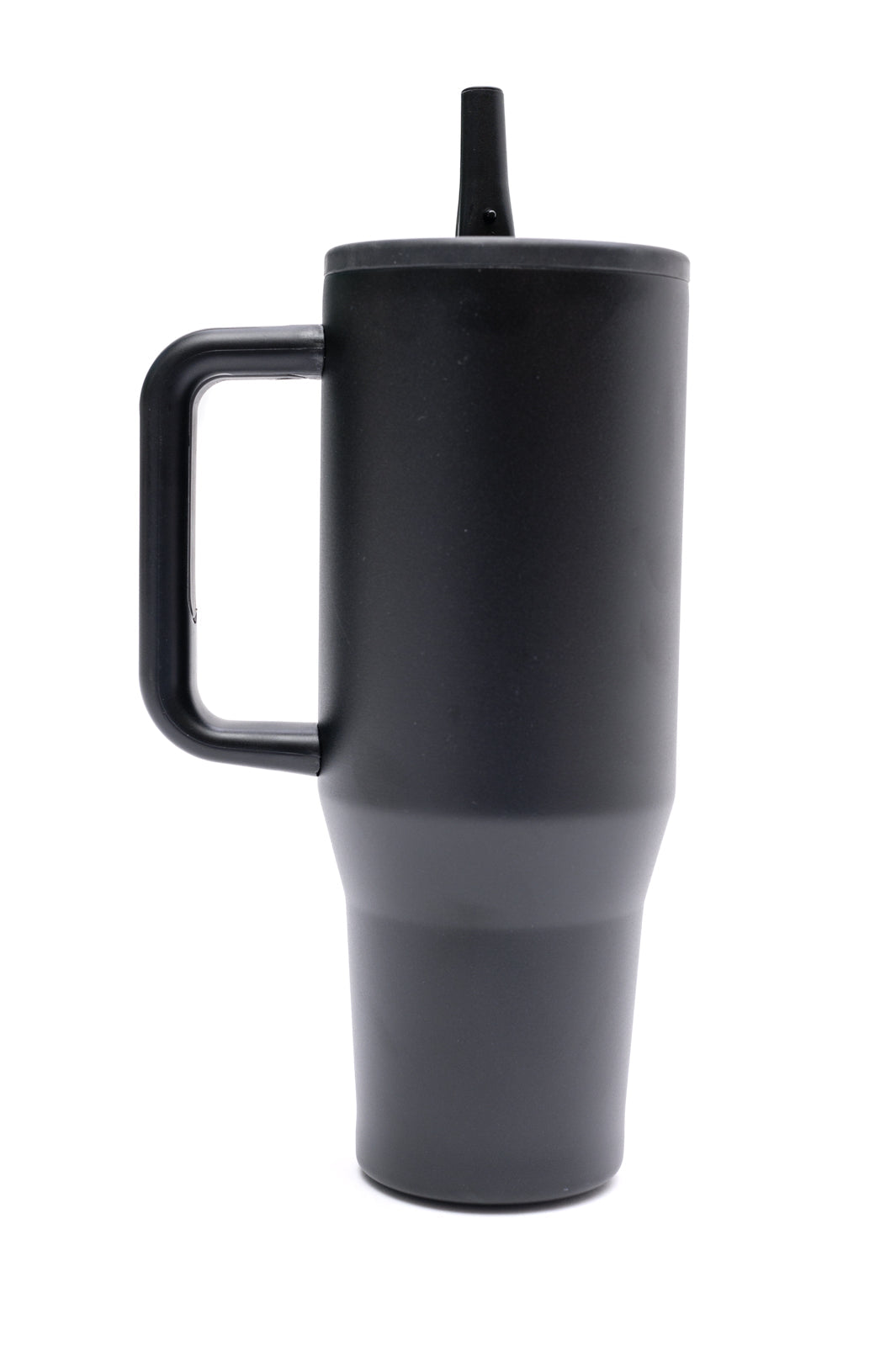 Hazel Blues® |  No Spill 40oz Tumbler in Black