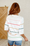 Hazel Blues® |  Normal Volume Striped Sweater
