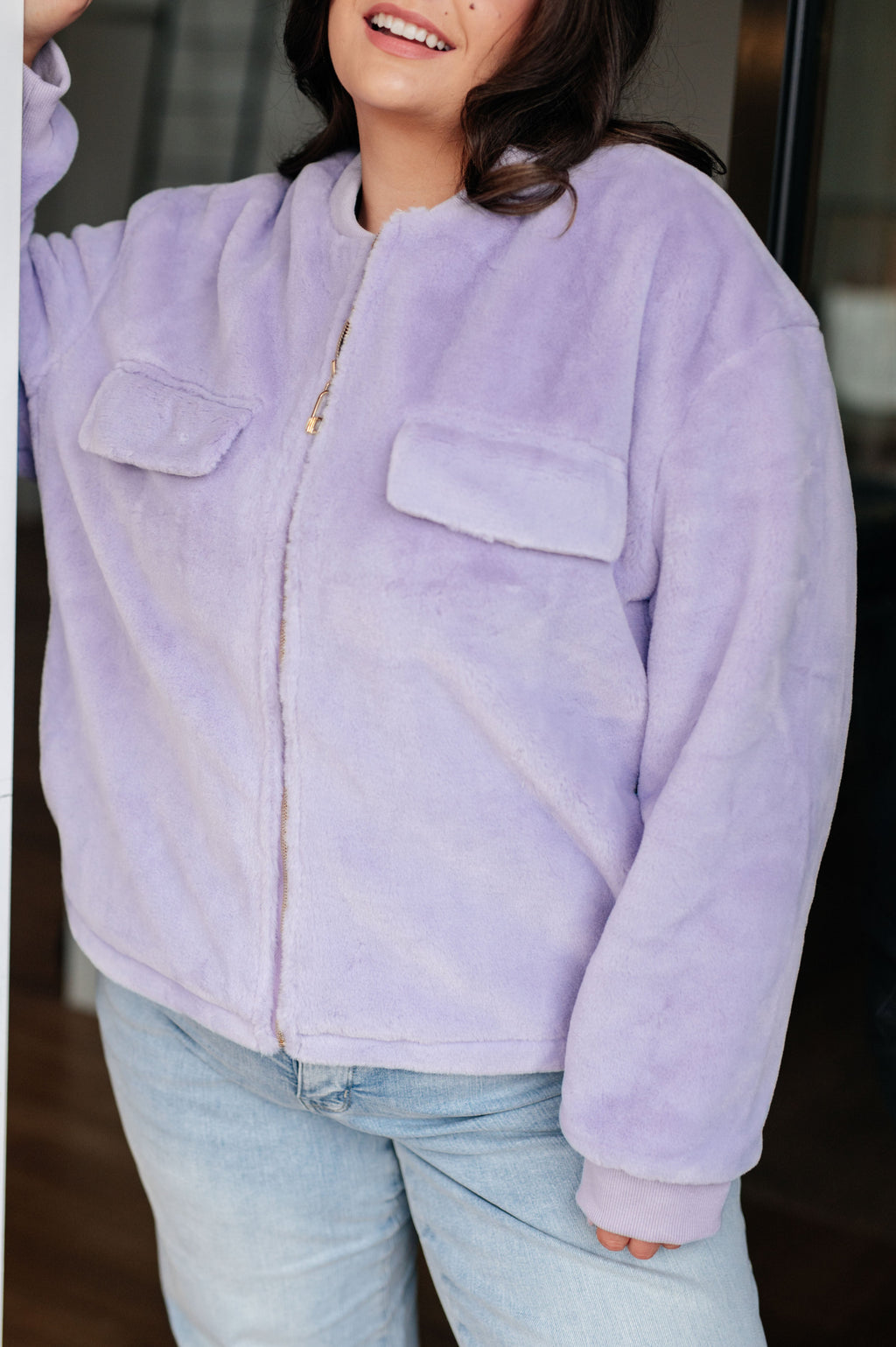 Hazel Blues® |  Not to Mention Zip Up