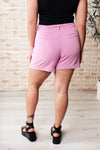 Hazel Blues® |  Obviously Perfect Pleated Shorts in Pink