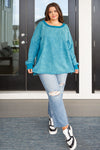 Hazel Blues® |  Ocean's Apart Mineral Wash Pullover