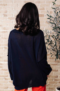 Hazel Blues® |  Oh Say Can You See Lightweight Pullover