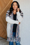 Hazel Blues® |  Oh So Lucky Fringe Cardigan