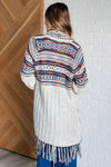 Hazel Blues® |  Oh So Lucky Fringe Cardigan