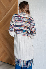 Hazel Blues® |  Oh So Lucky Fringe Cardigan