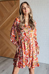 Hazel Blues® |  Once Upon a Dream V-Neck Balloon Sleeve Dress