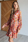 Hazel Blues® |  Once Upon a Dream V-Neck Balloon Sleeve Dress