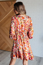 Hazel Blues® |  Once Upon a Dream V-Neck Balloon Sleeve Dress