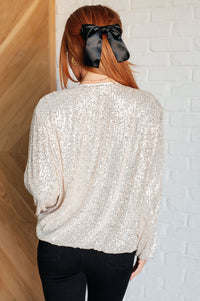 Hazel Blues® |  One in Twenty Sequin Jacket