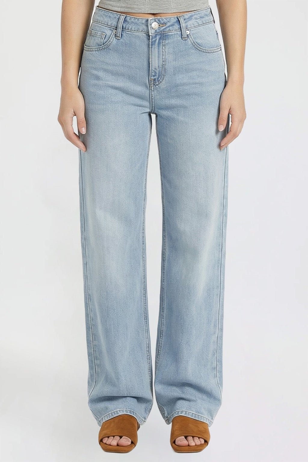 Luxe Britney Wide Leg Jeans