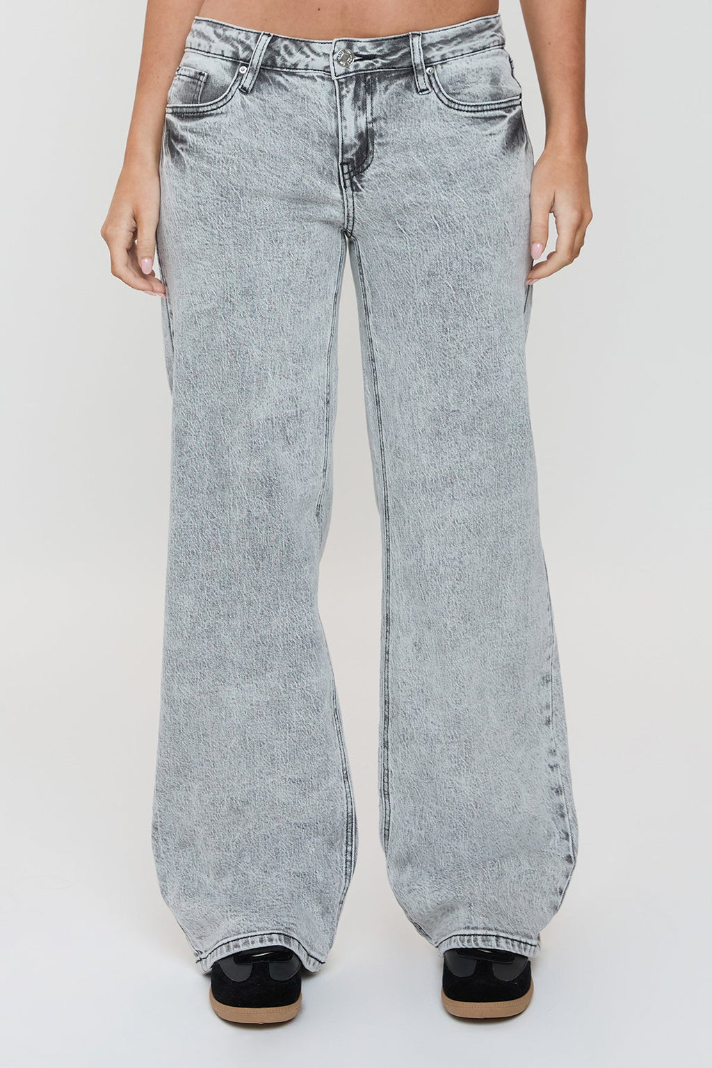 Luxe Britney Wide Leg Jeans