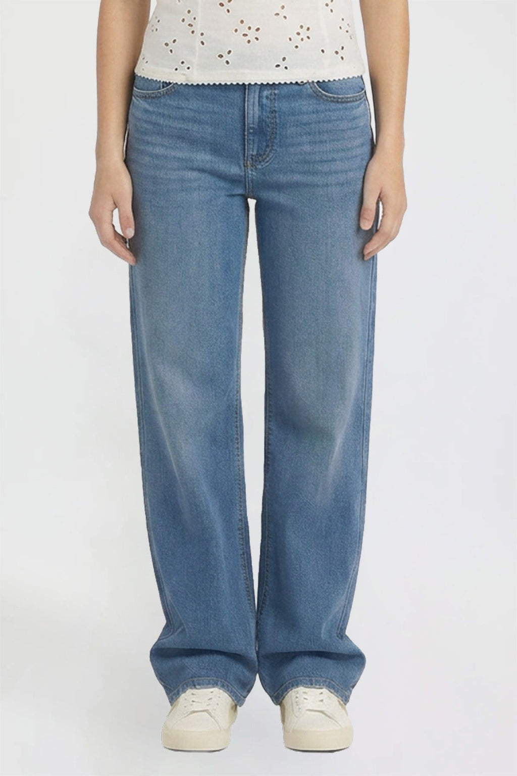 Super-Soft High-Rise Wide-Leg Jeans