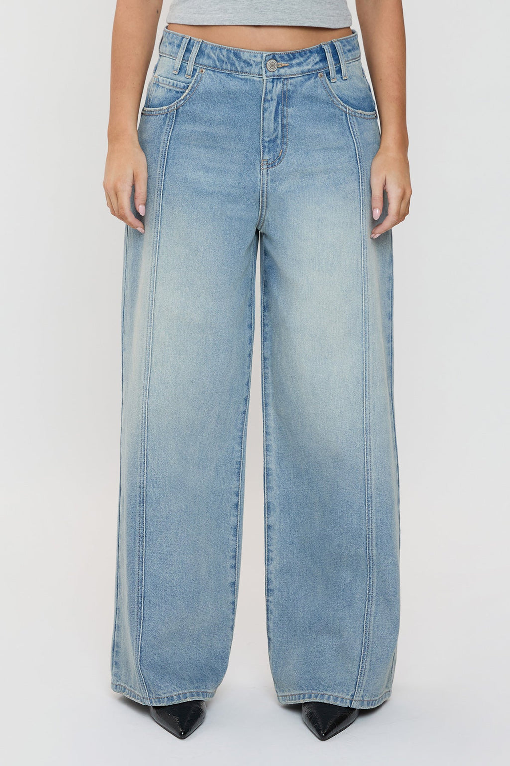 Relaxed Extra Baggy Wide Leg Jeans