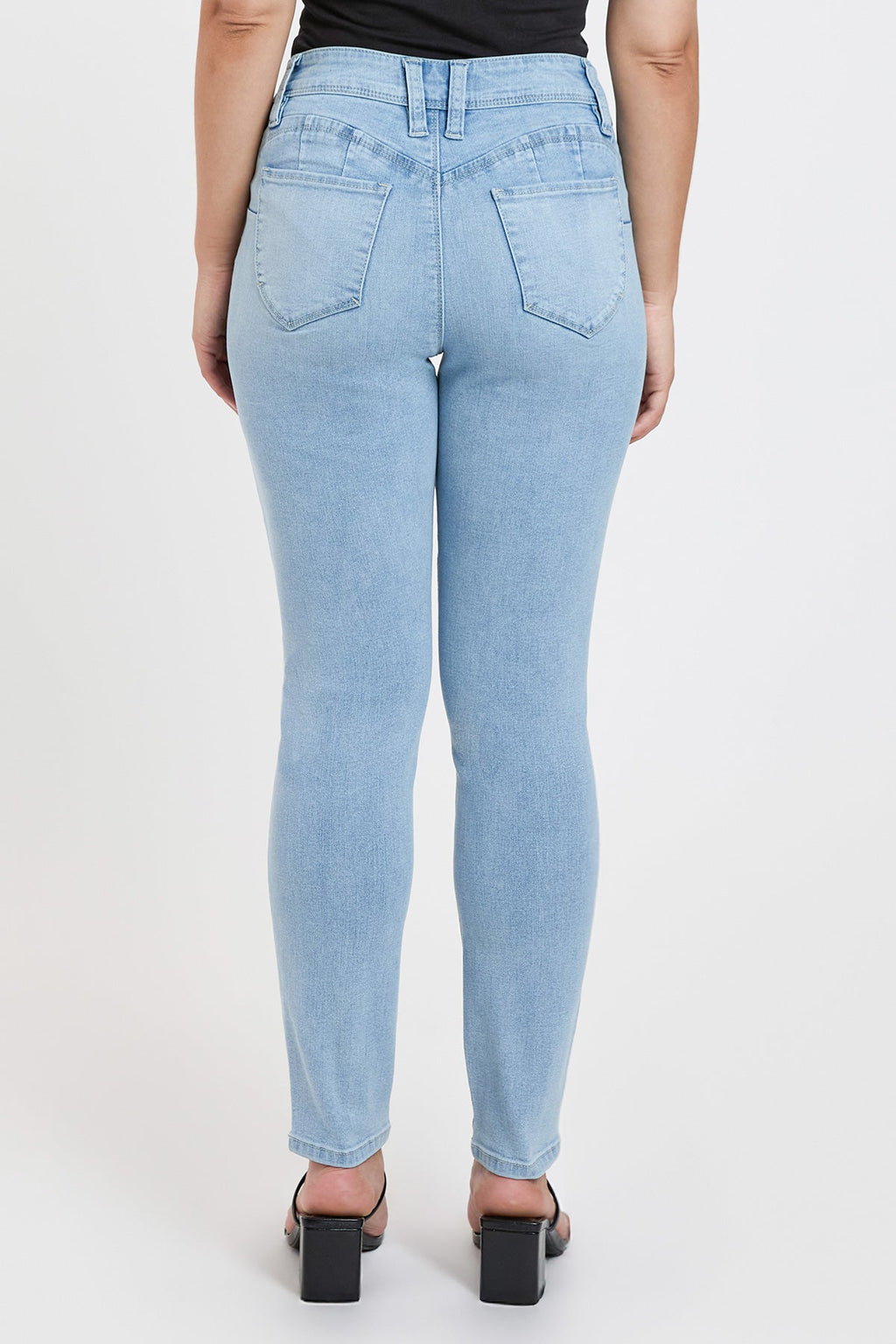 Petite Curve-Confidence Mid-Rise Skinny Jeans