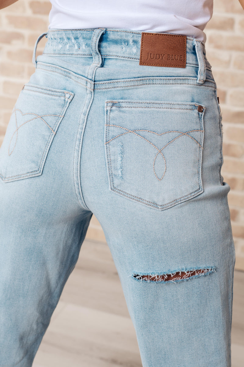 Hazel Blues® |  Parker High Rise 90's Straight Jeans