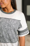 Hazel Blues® |  Patch Me If You Can Drop Shoulder Top