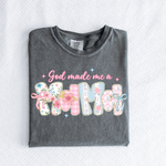 Hazel Blues® |  God Made Me a Mom Graphic Tee