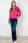 Hazel Blues® |  Perfect Pop of Pink Jacket