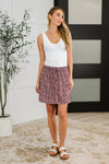 Hazel Blues® |  Petal Poppin' High Waisted Dolphin Skirt