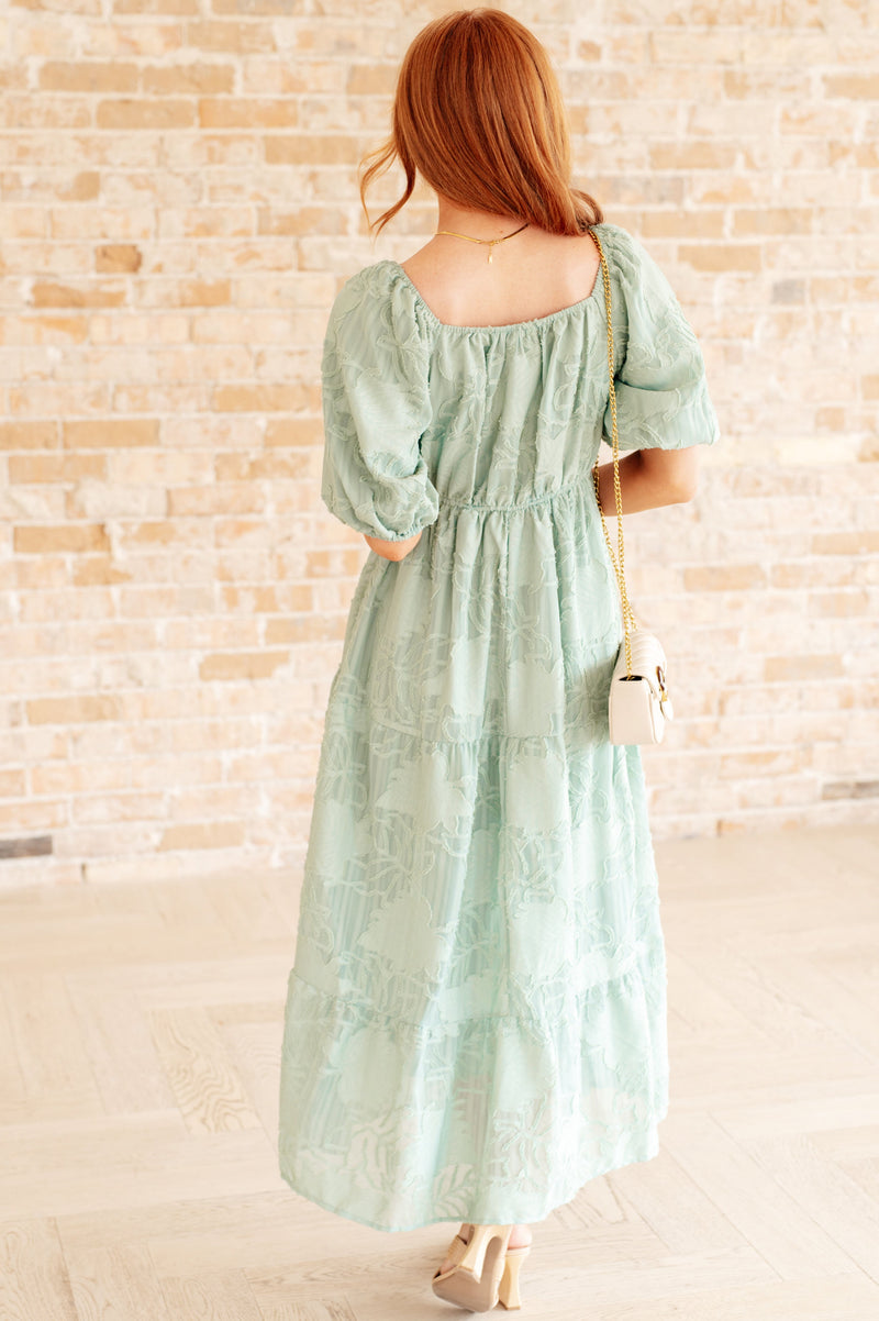 Hazel Blues® |  Power of the Babe Tiered Balloon Sleeve Dress