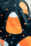 Hazel Blues® |  PREORDER: Halloween Fleece Blanket in Jumbo Candies