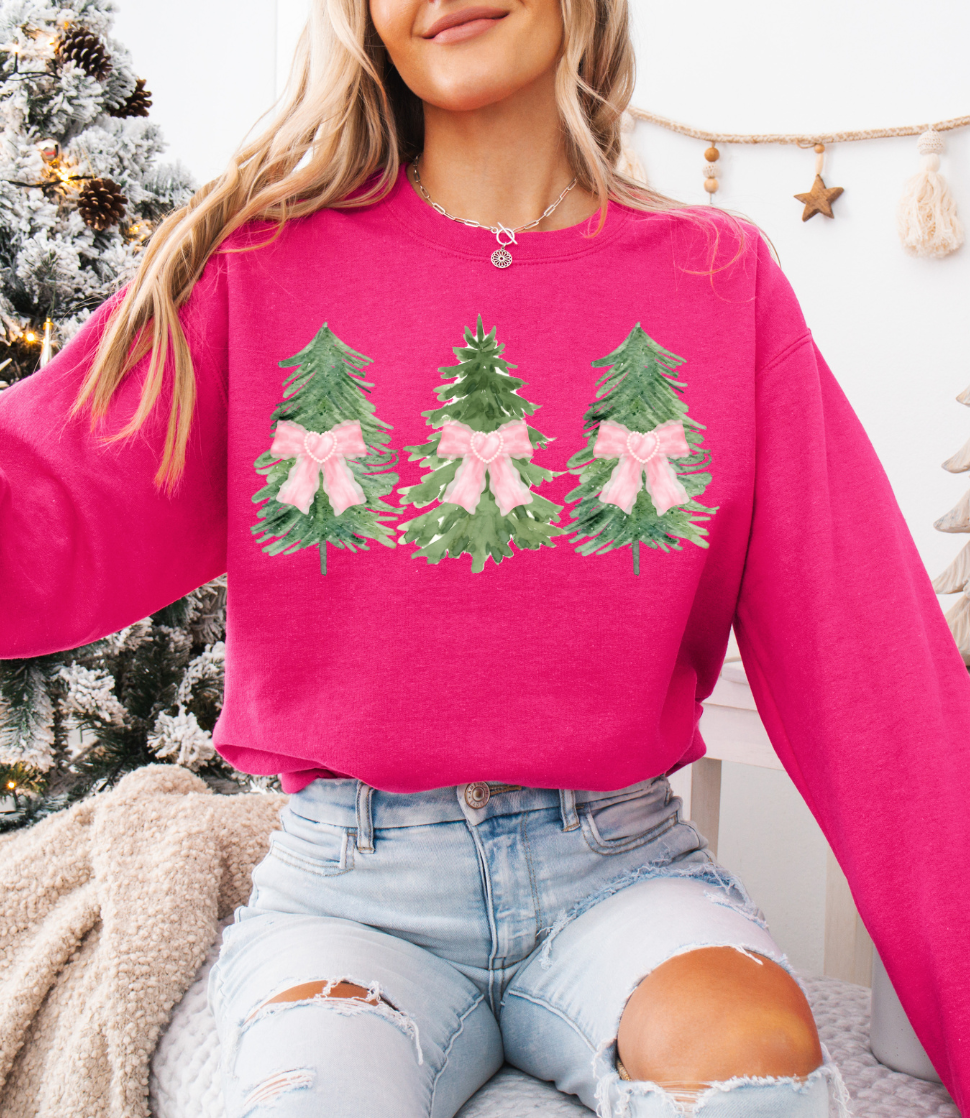Hazel Blues® |  Pretty in Pink in Pink Graphic Tee and Sweatshirt