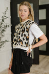 Prowl Pretty Sweater Knit Layered Tee