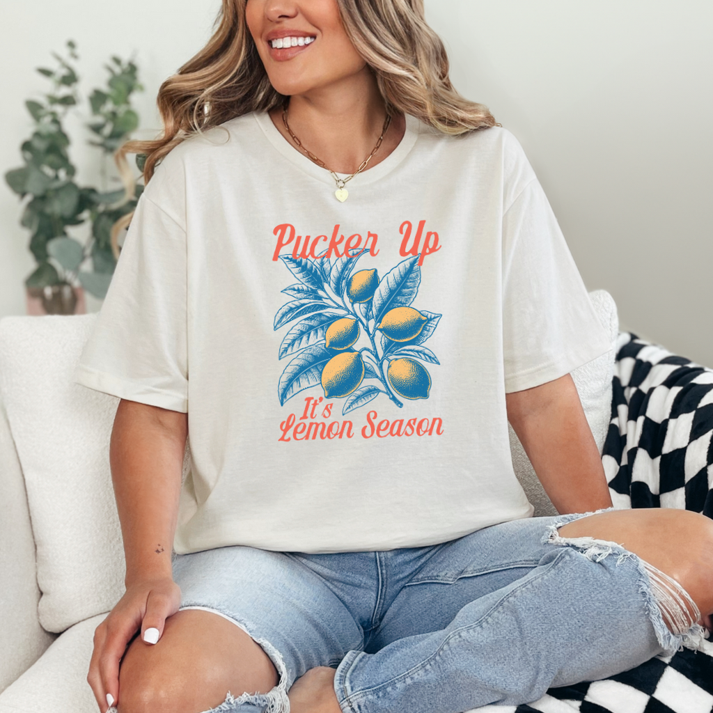 Hazel Blues® |  Pucker Up It's Lemon Season Graphic Tee