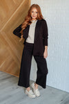 Hazel Blues® |  Relaxing Away Dolman Sleeve Knit Top in Taupe