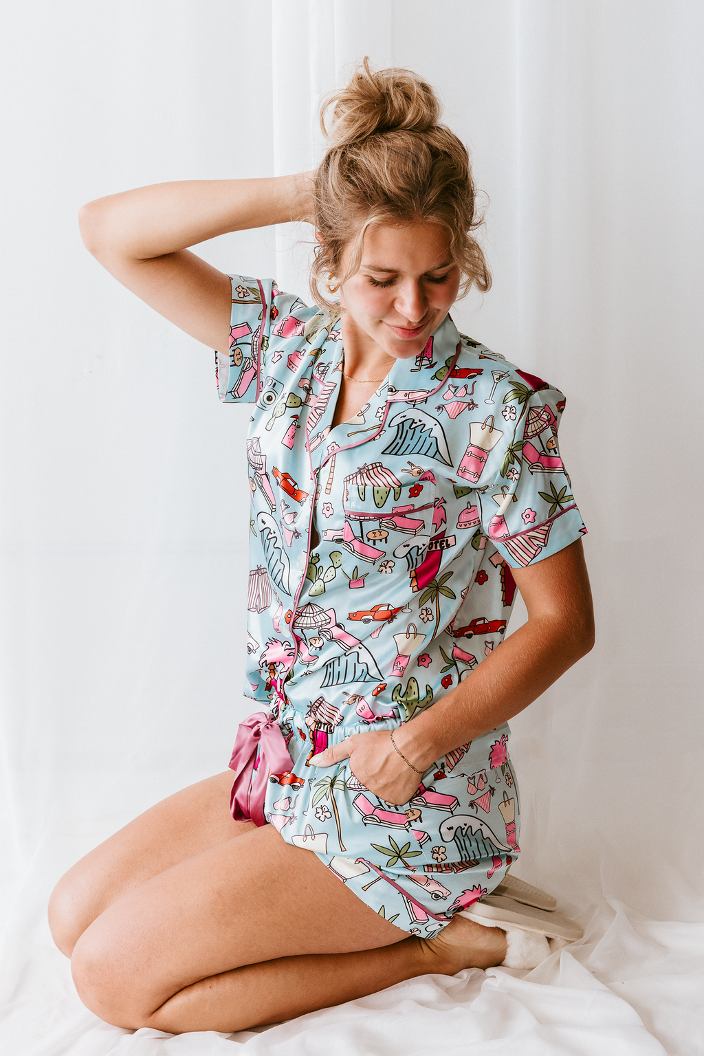 Retro Retreat Pajama Set