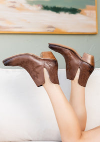 Hazel Blues® |  Kickin' Booties in Brown