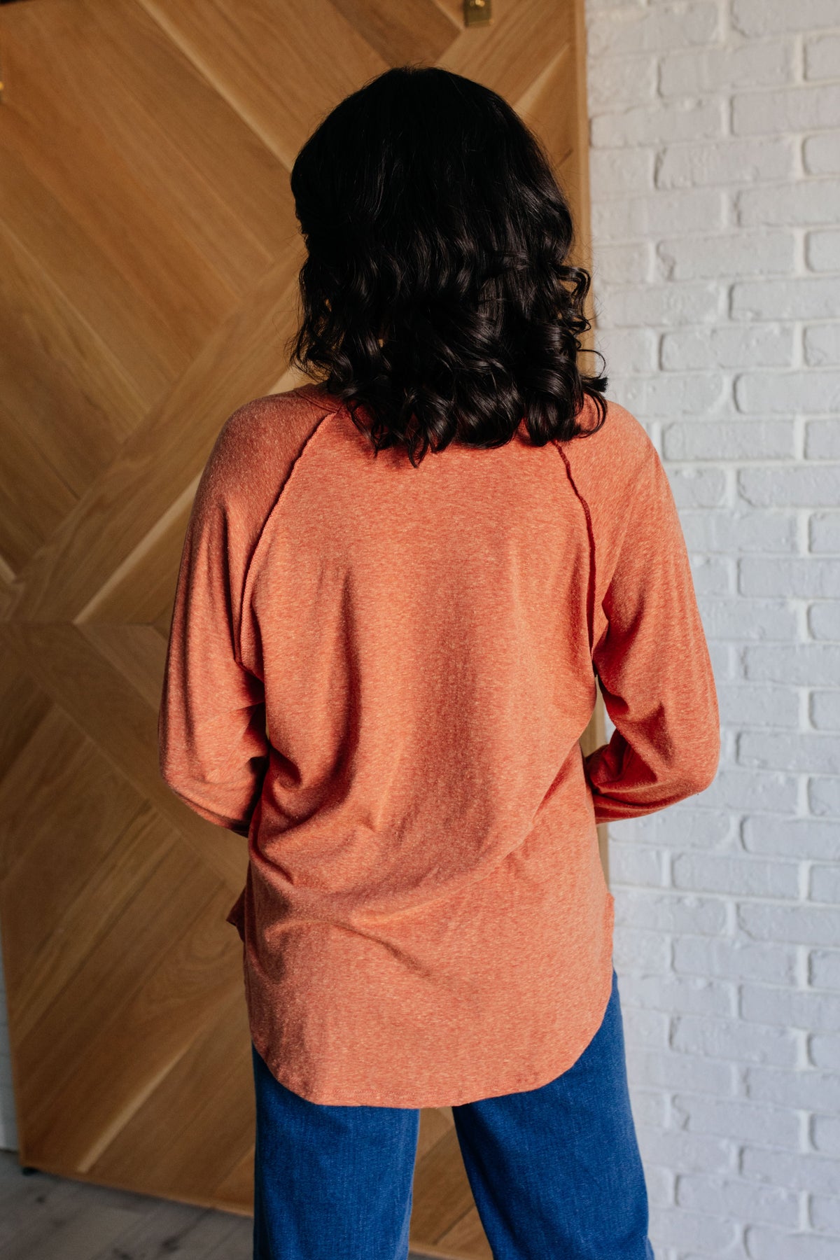 Hazel Blues® |  Rustic Charm Long Sleeve Top