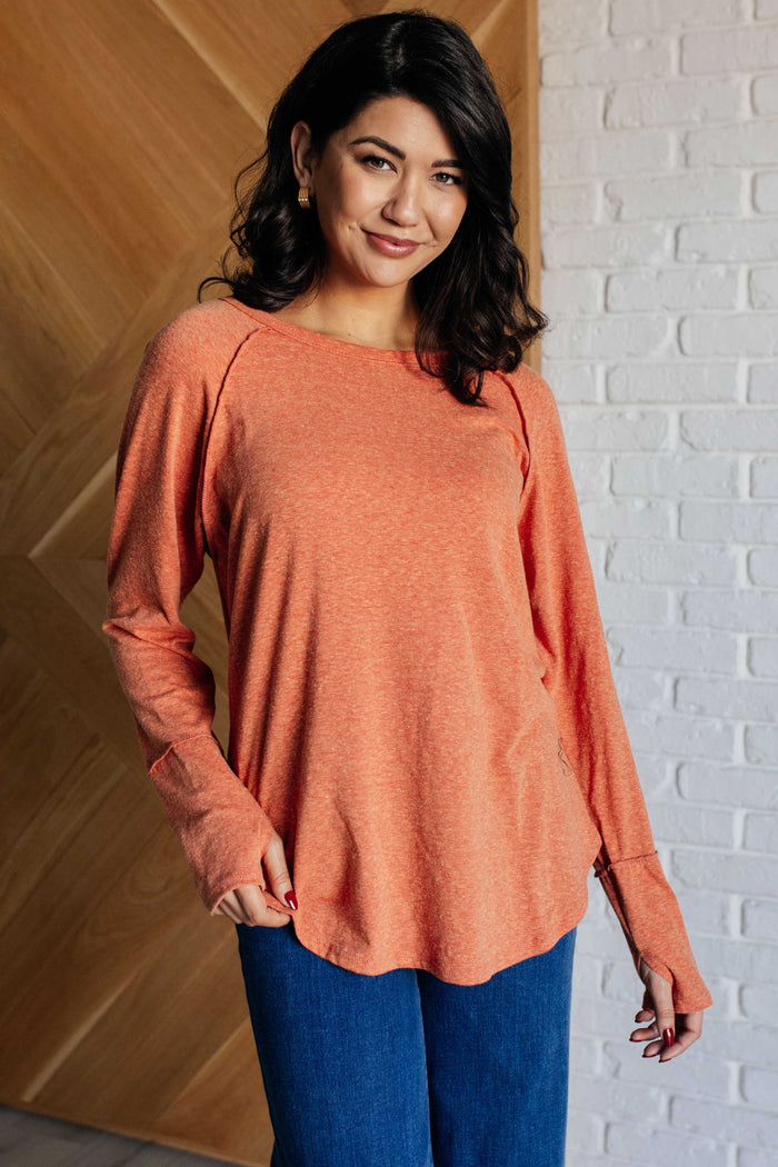 Hazel Blues® |  Rustic Charm Long Sleeve Top