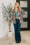 Hazel Blues® |  Rustic Rhythm Plaid Button Down