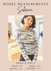 Hazel Blues® |  Color Me Cool Color Block Top