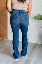 Hazel Blues® |  Santana High Rise Control Top Bootcut Jeans