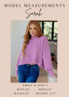 Heavily Invested Striped Ruffle Detail Top