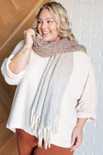 Hazel Blues® |  Ivory Thoughts Chenille Blouse