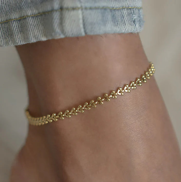 Hazel Blues® |  PREORDER: St. Tropez Water Resistant Anklet