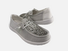 Hazel Blues® |  Maco Water Drop Sneaker in Grey
