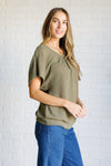 Hazel Blues® |  Secret Detail Lace Back Top