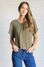 Hazel Blues® |  Secret Detail Lace Back Top