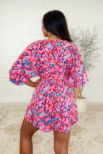 Hazel Blues® |  Seems Okay Abstract Print Romper
