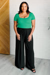 Hazel Blues® |  Send it On Wide Leg Pants