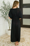 Hazel Blues® |  Serena Sands Swim Cover Up in Black
