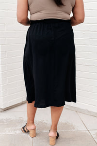 Hazel Blues® |  She's a Scholar Mid-Length Skirt