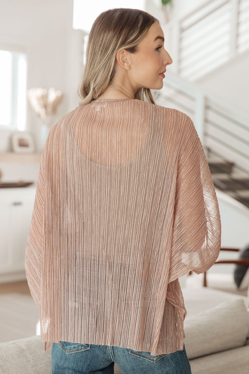 Hazel Blues® |  Sheer Signs Kimono