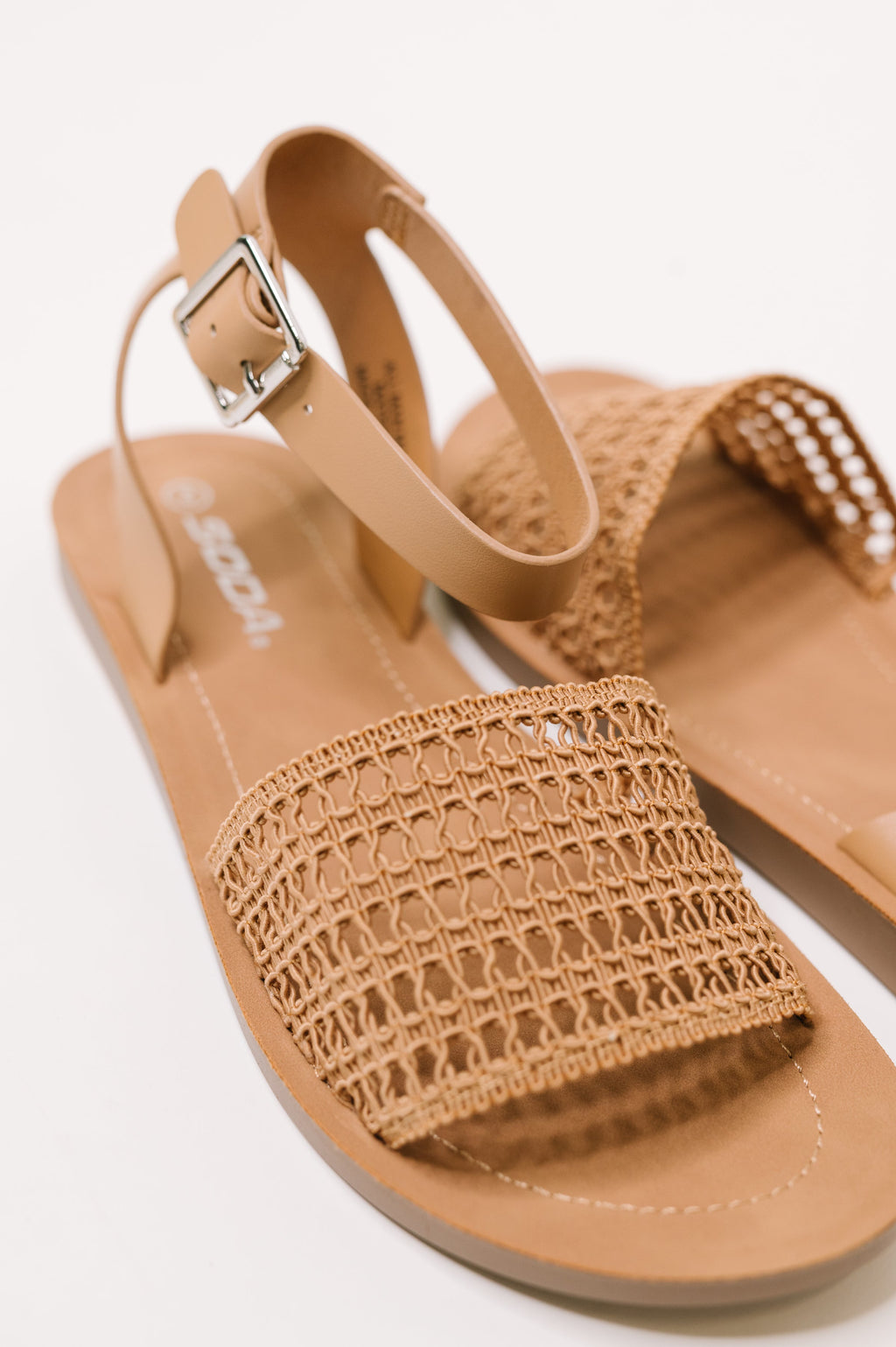 Hazel Blues® |  Sibley Sandal in Camel